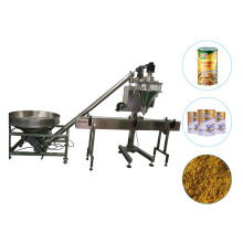 Assaisonnement automatique du café Assaisonnement Chili Dry Spice Protéiine Machine de bouteille de bouteille en poudre de lait et de plafonnement